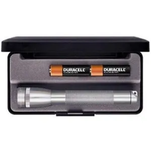 Maglite 2 Cell AA Mini Maglite Flashlight Gray