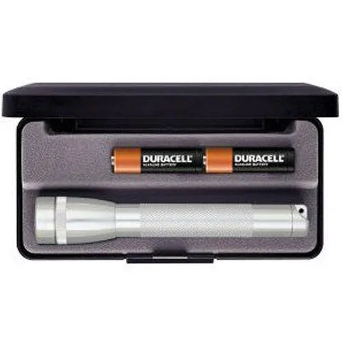 Maglite 2 Cell AA Mini Maglite Flashlight Silver