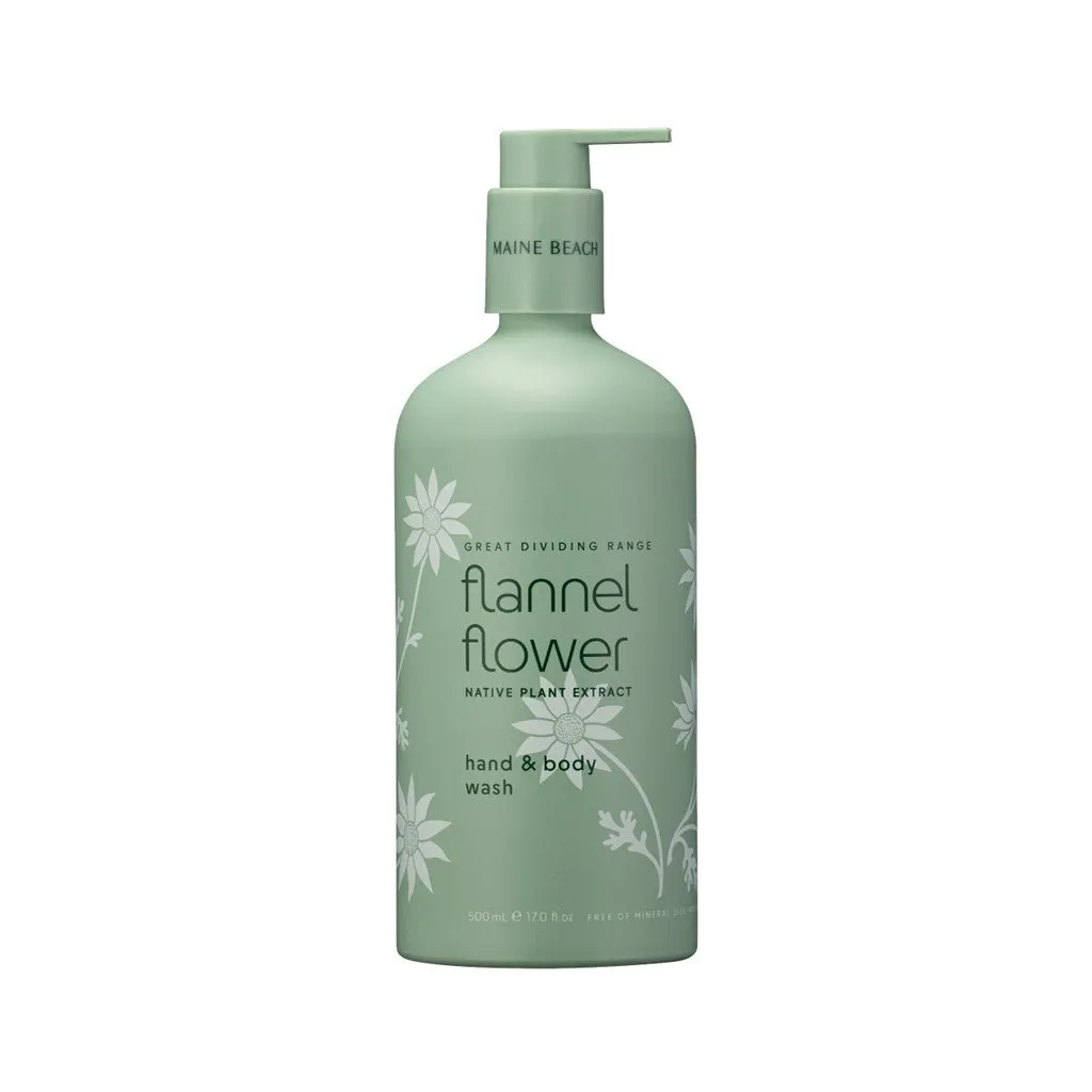 Maine Beach - Great Dividing Range - Hand & Body Wash 500ml - Flannel Flower