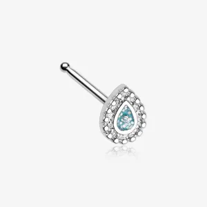 Mandala Ornate Sparkle Nose Stud Ring