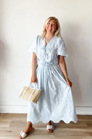 Margot Eyelet Blouse