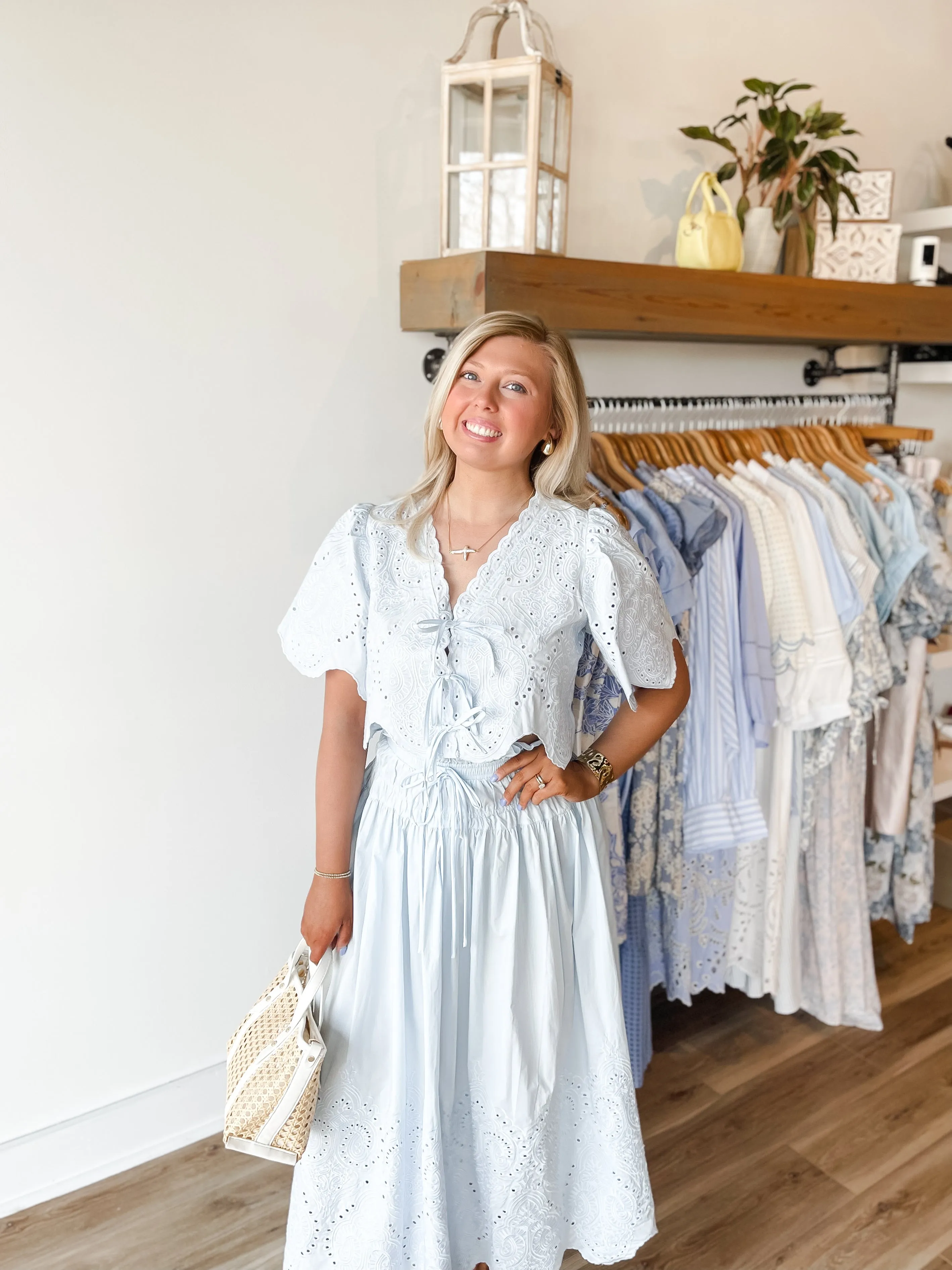 Margot Eyelet Blouse