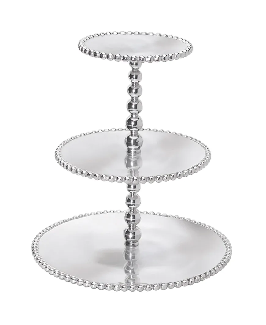 Mariposa - Pearled 3 Tier Server