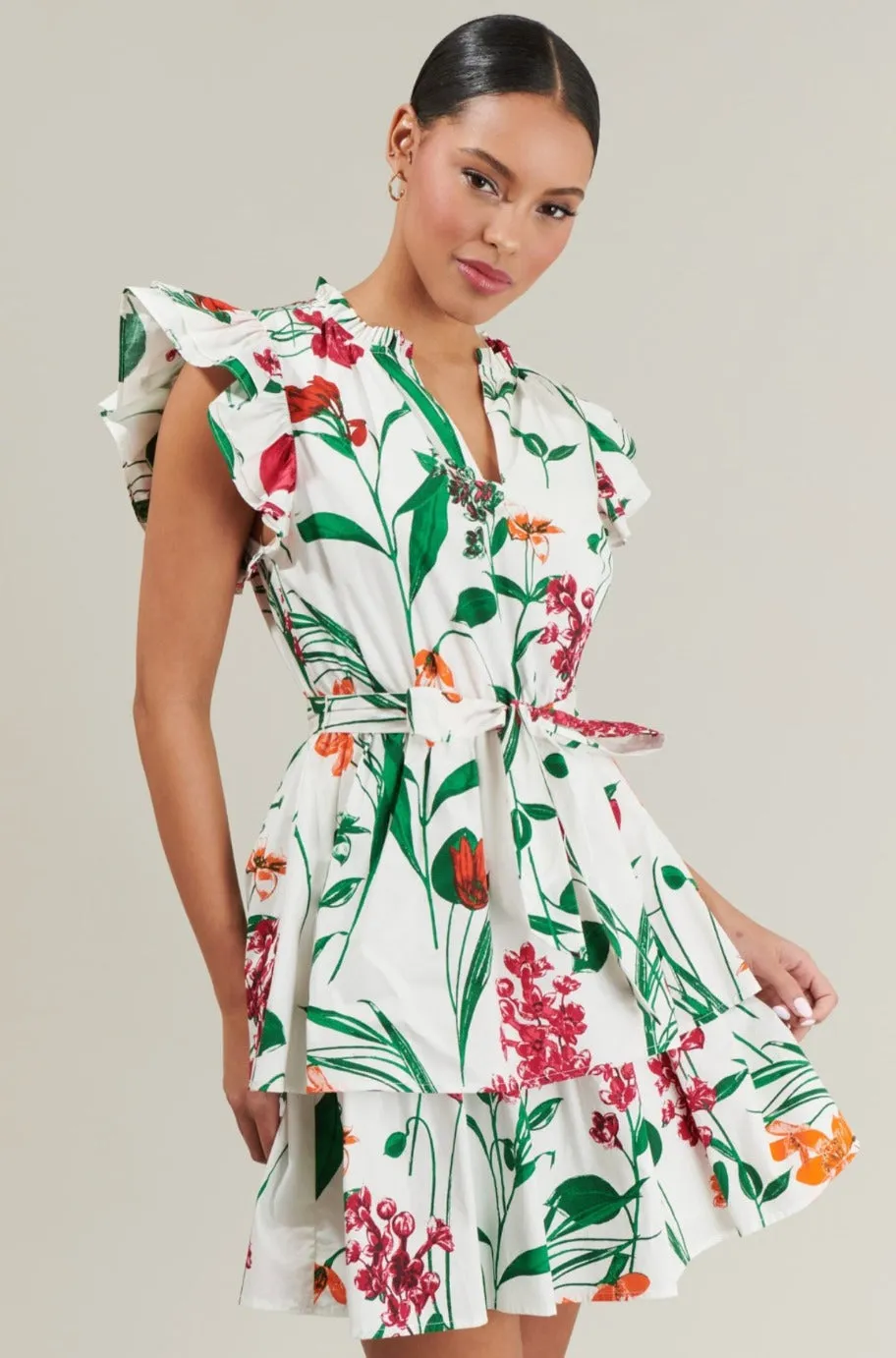 Marley Ruffle Mini Dress