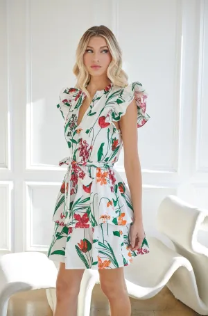 Marley Ruffle Mini Dress