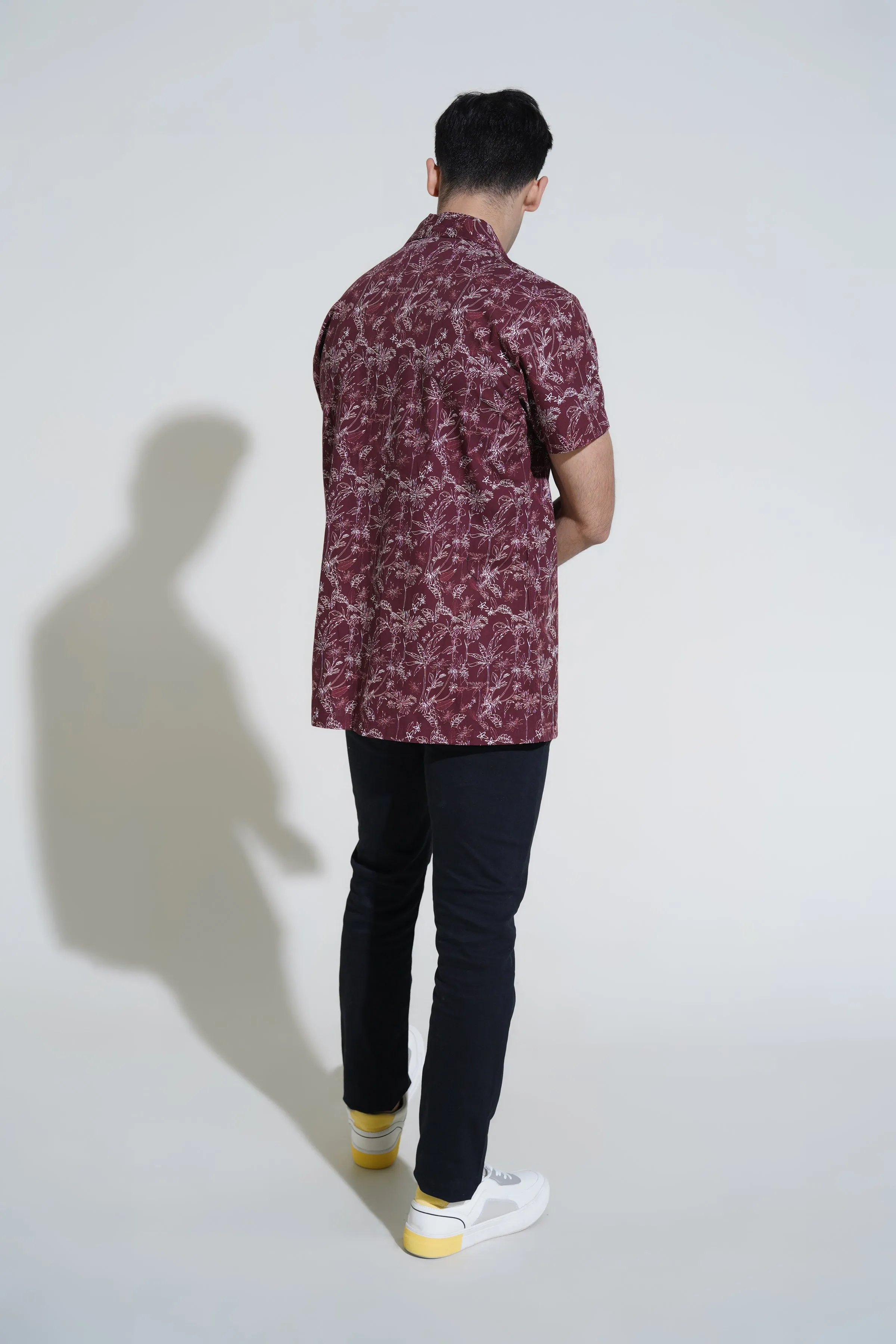 Maroon Vacation Shirt
