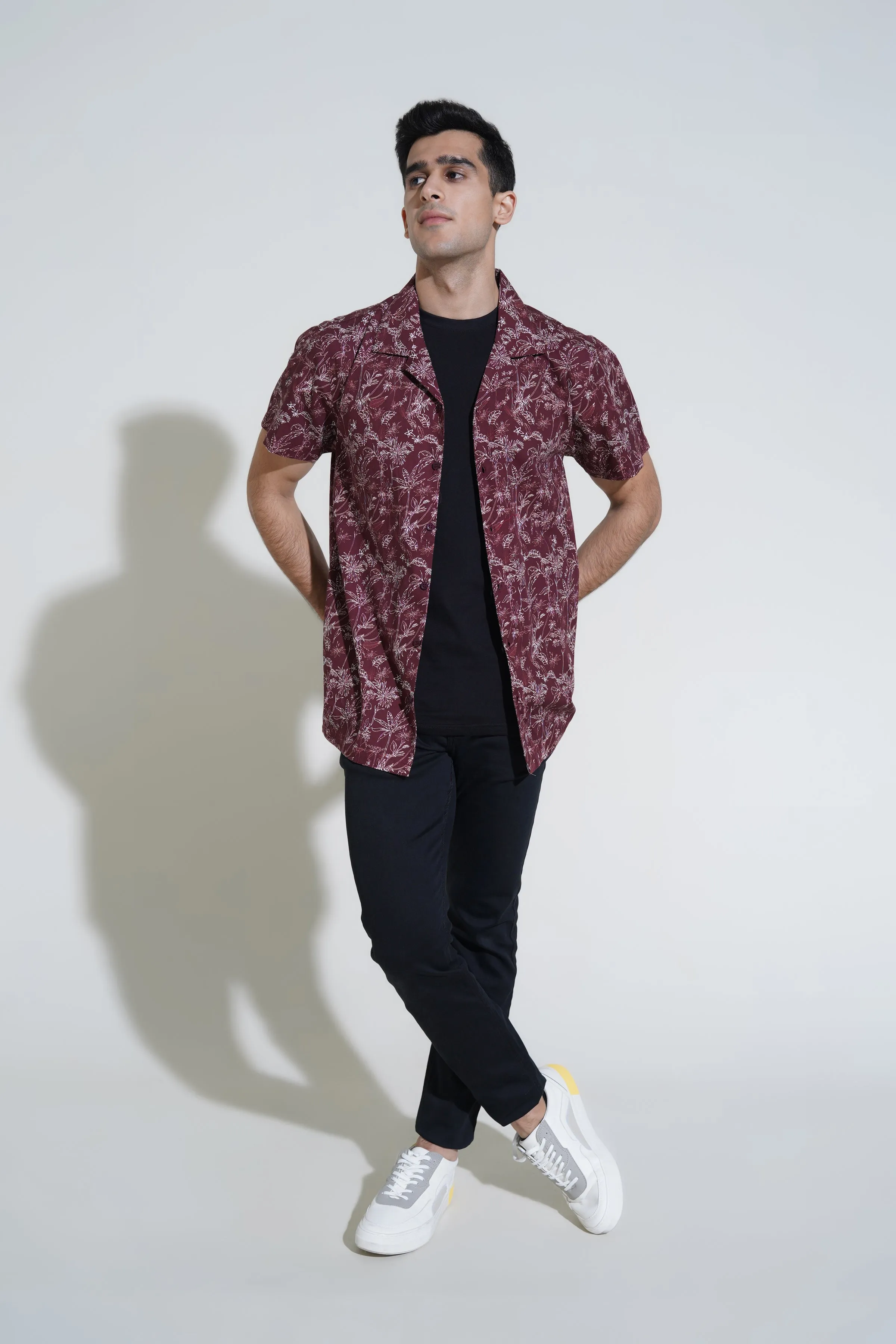 Maroon Vacation Shirt