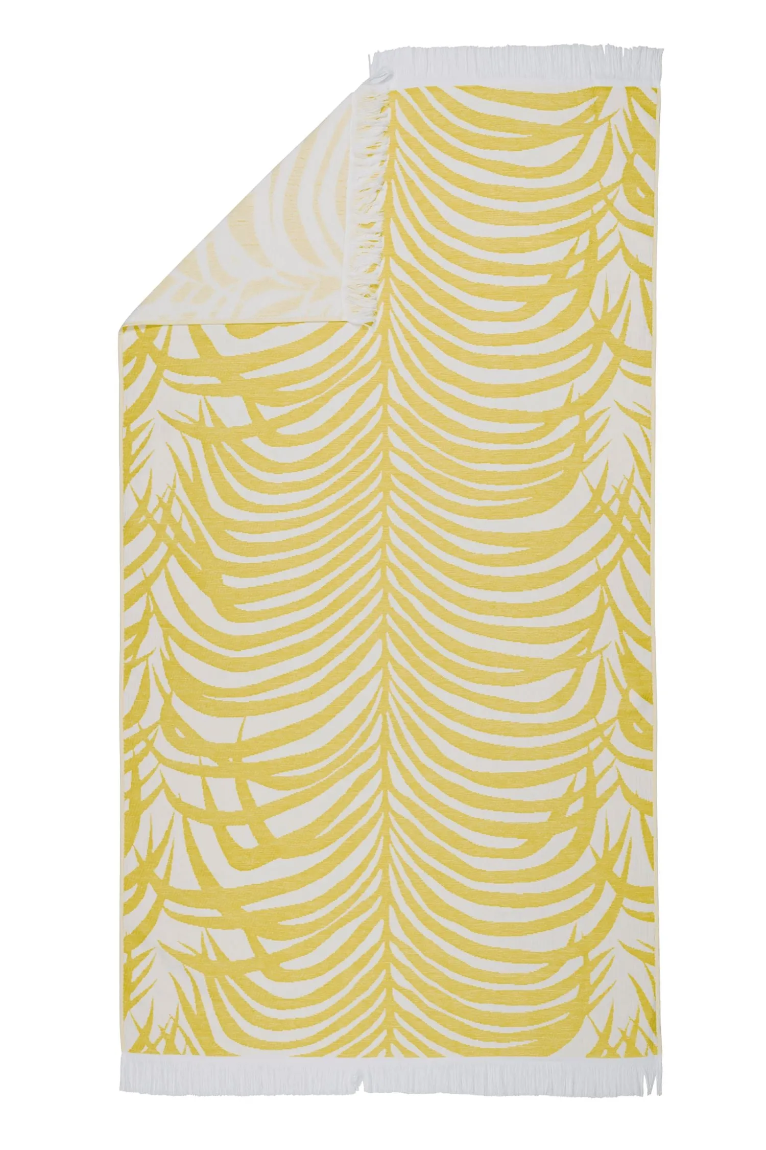 Matouk Schumacher Zebra Palm Beach Towels