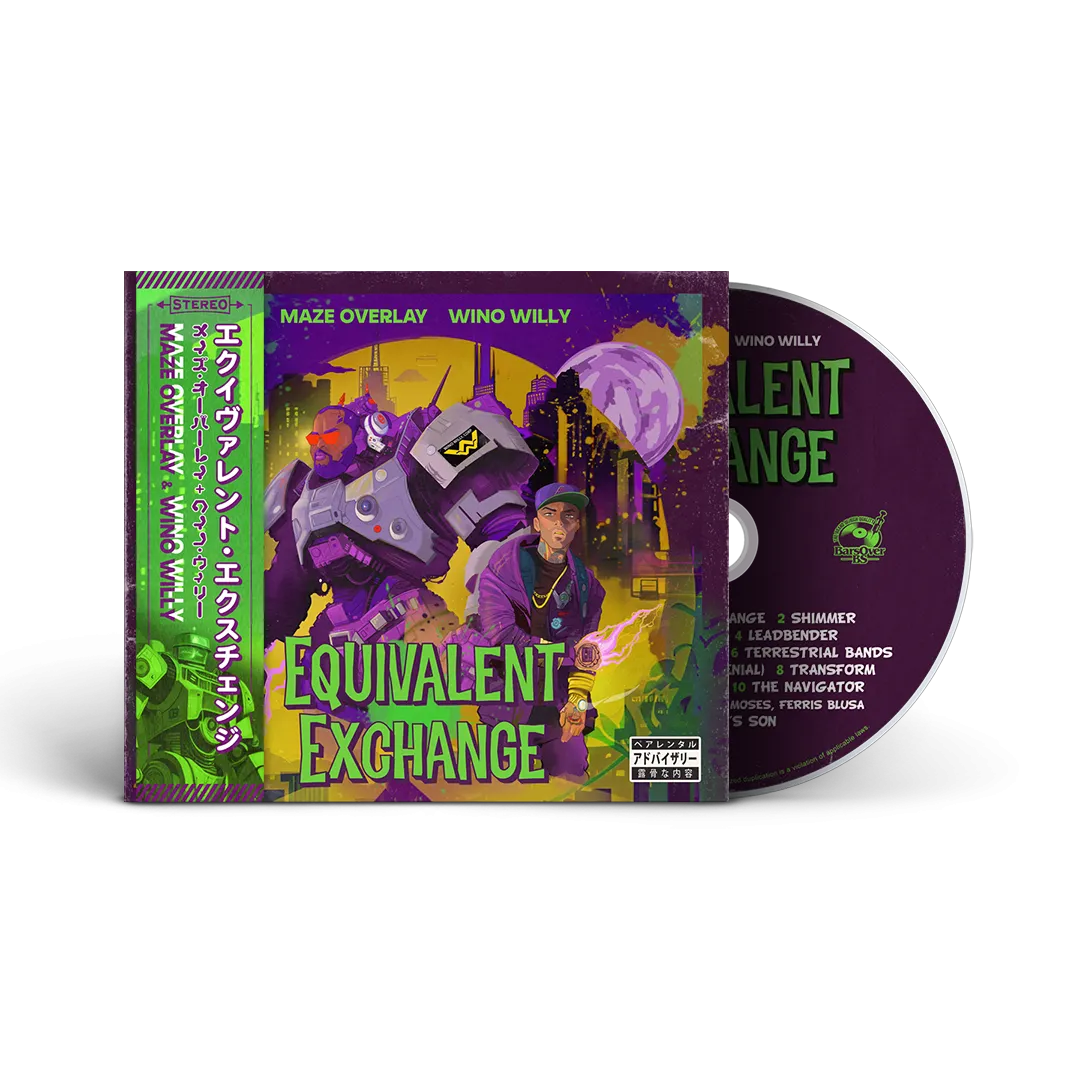 Maze Overlay x Wino Willy - Equivalent Exchange (Digipak CD With Obi Strip)