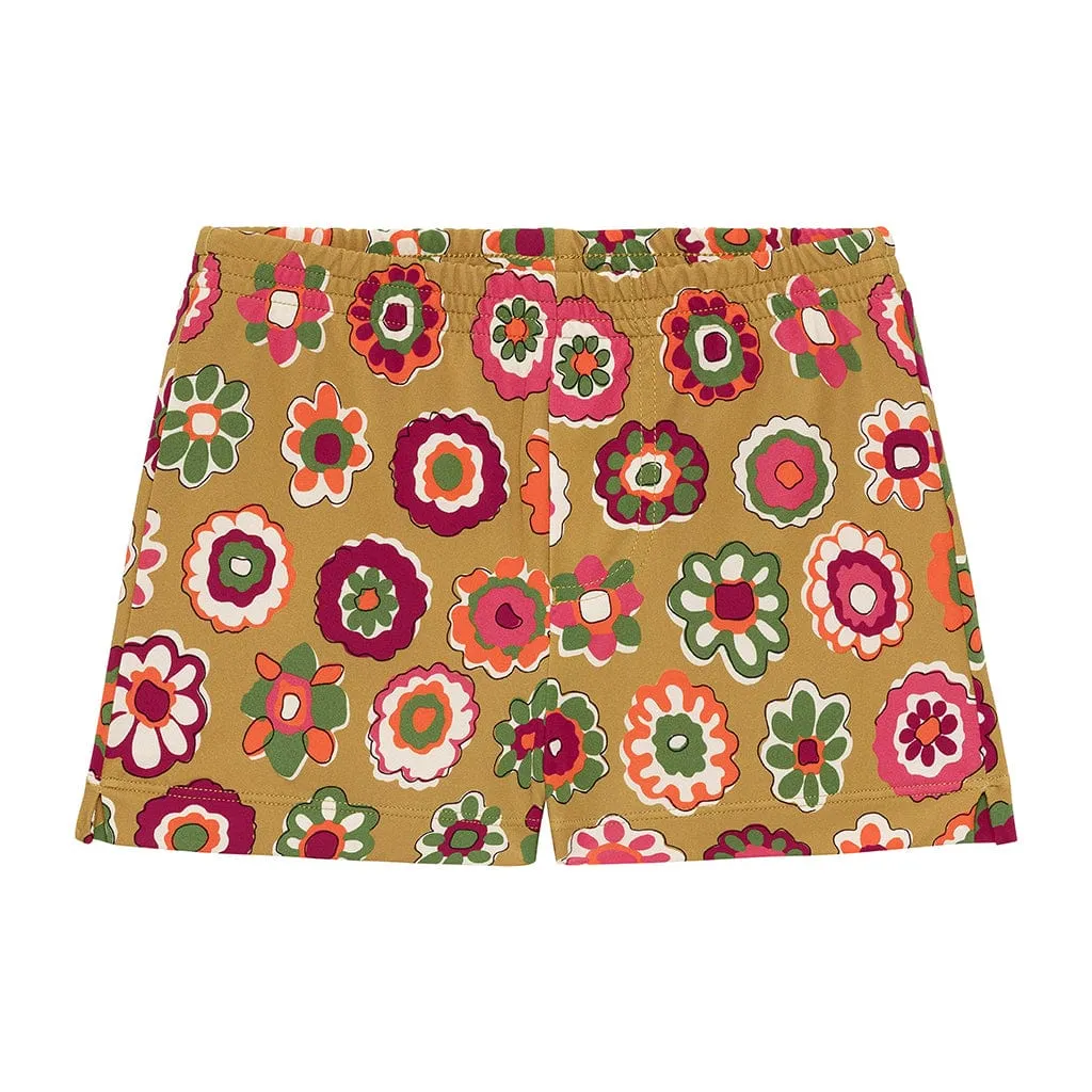 Mazzy Floral Mini Swim Trunk