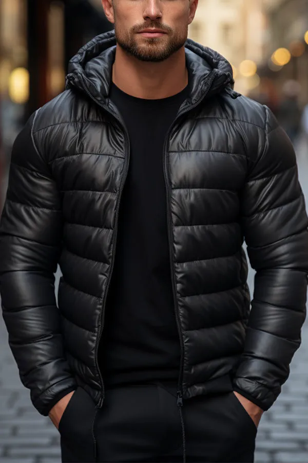 Men's Fashion Thin Down Hoodie Jacket
