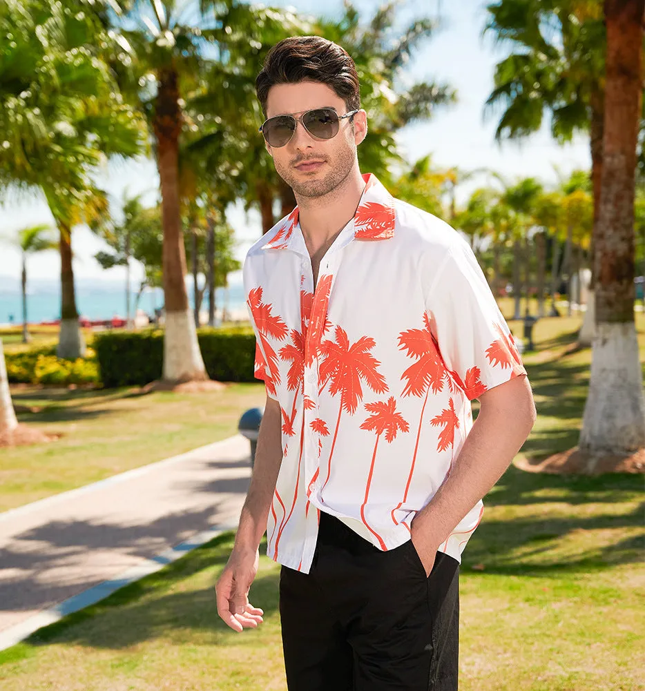 Men's Hawaiian Floral Beach Shirt
