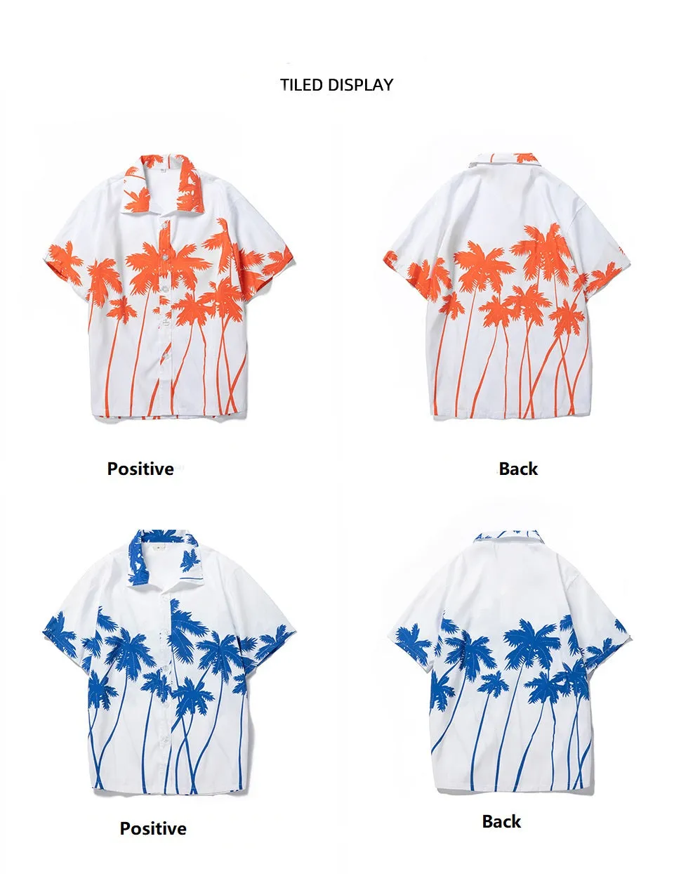 Men's Hawaiian Floral Beach Shirt