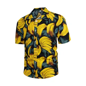 Men's Hawaiian Floral Beach Shirt