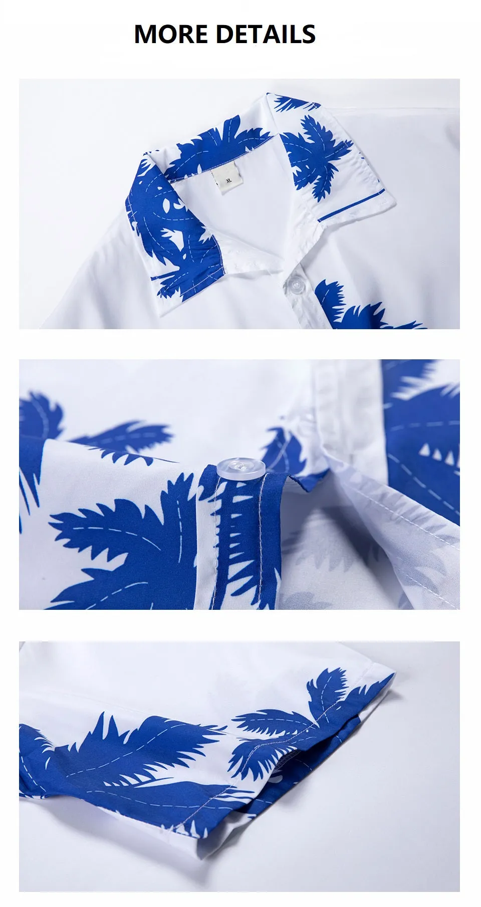 Men's Hawaiian Floral Beach Shirt