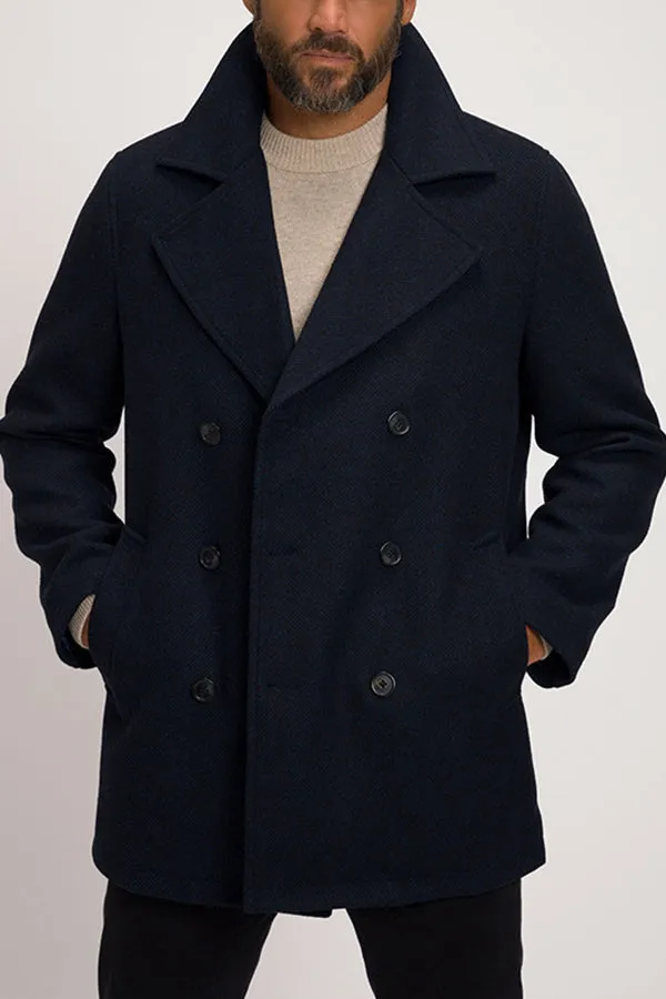 Men's slim and versatile trench coat