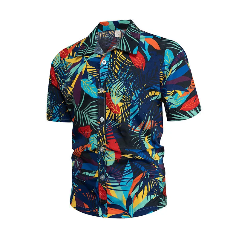 Men's Summer Holiday Hawaiian Beach Shirt