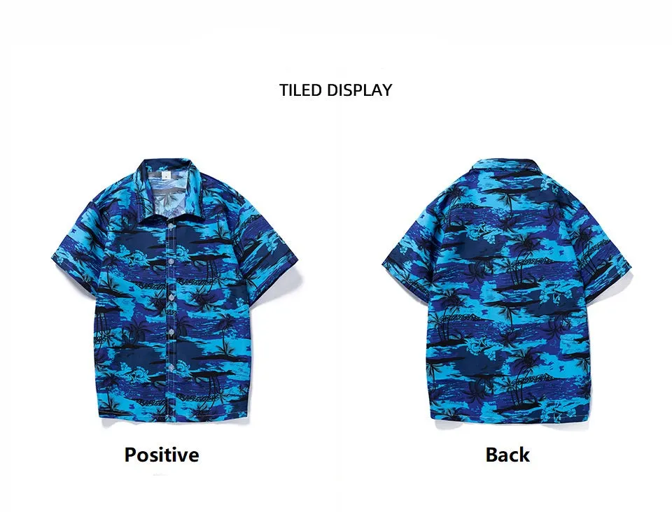Men's Summer Holiday Hawaiian Beach Shirt