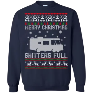 Merry Christmas Shitters Full Sweater, Shirt, Hoodie