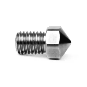 Micro Swiss Brass Plated Wear Resistant Nozzle for Flashforge Creator Pro 2