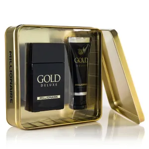 Millionaire Gold Deluxe 100ml EDP   After Shave 75ml