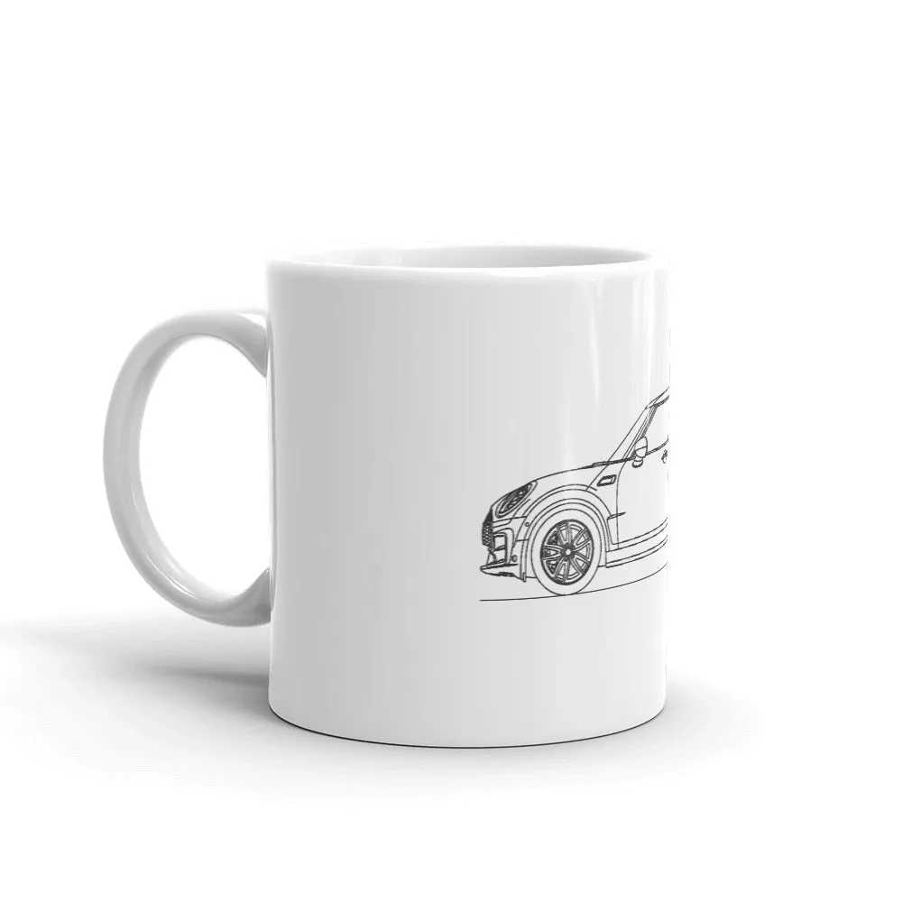 MINI Clubman JCW F54 Outline Mug