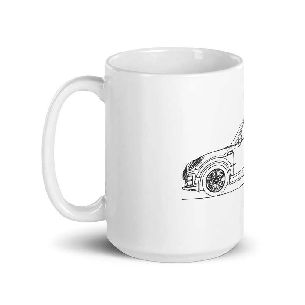 MINI Clubman JCW F54 Outline Mug
