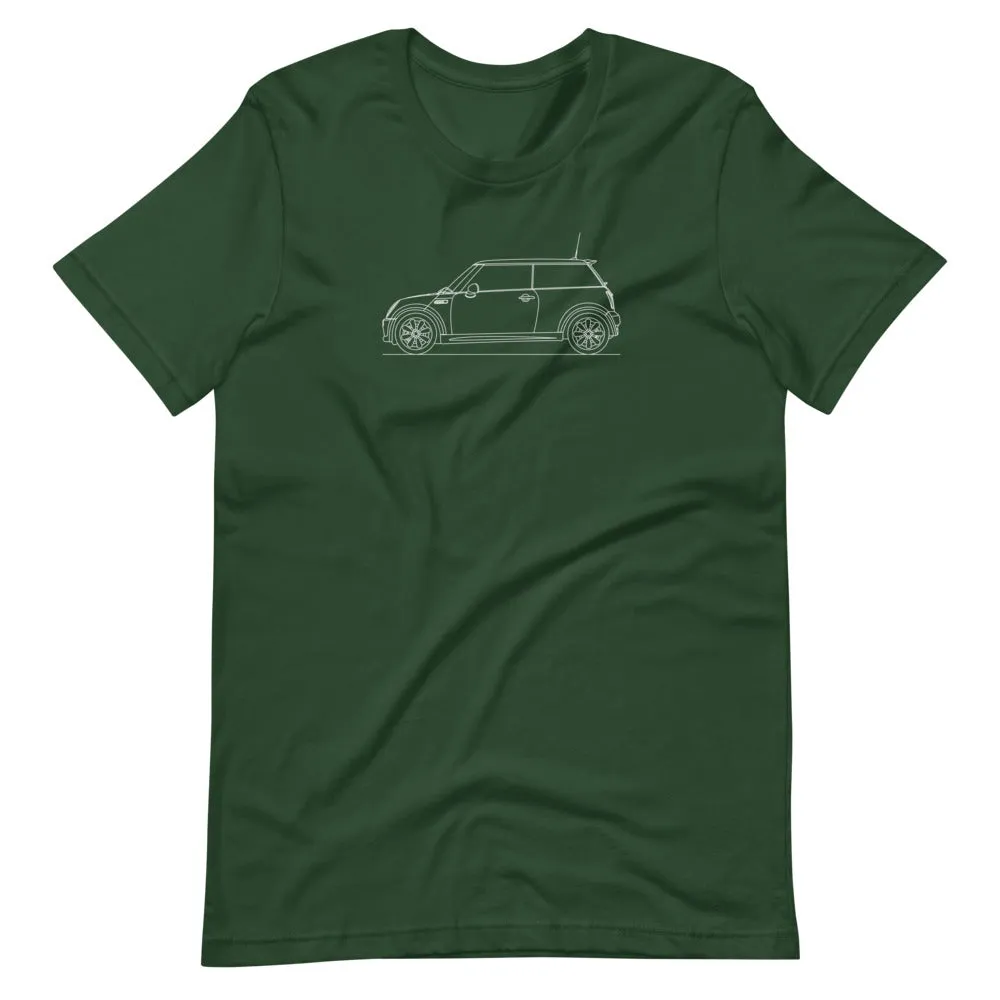 MINI Cooper S R53 silhouette T-shirt