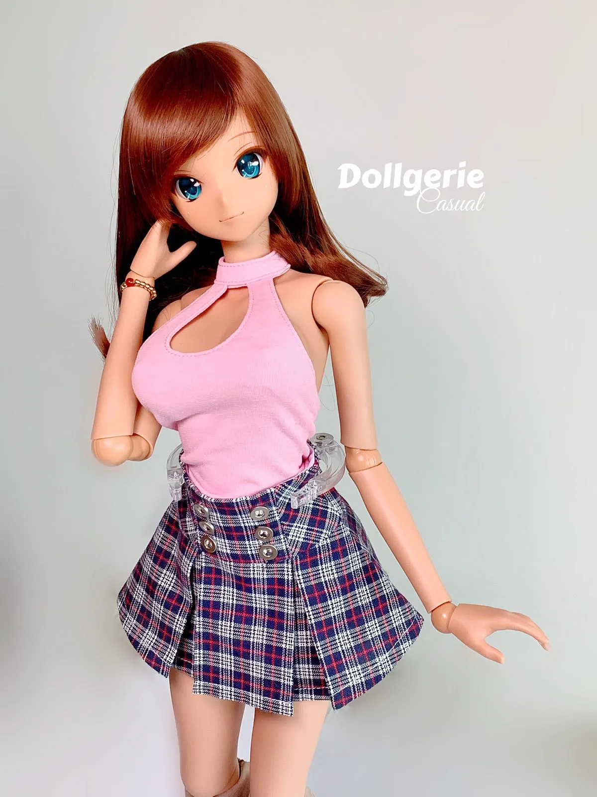 Mini Dark Pleated Skirt for SmartDoll / DDdy / SD13