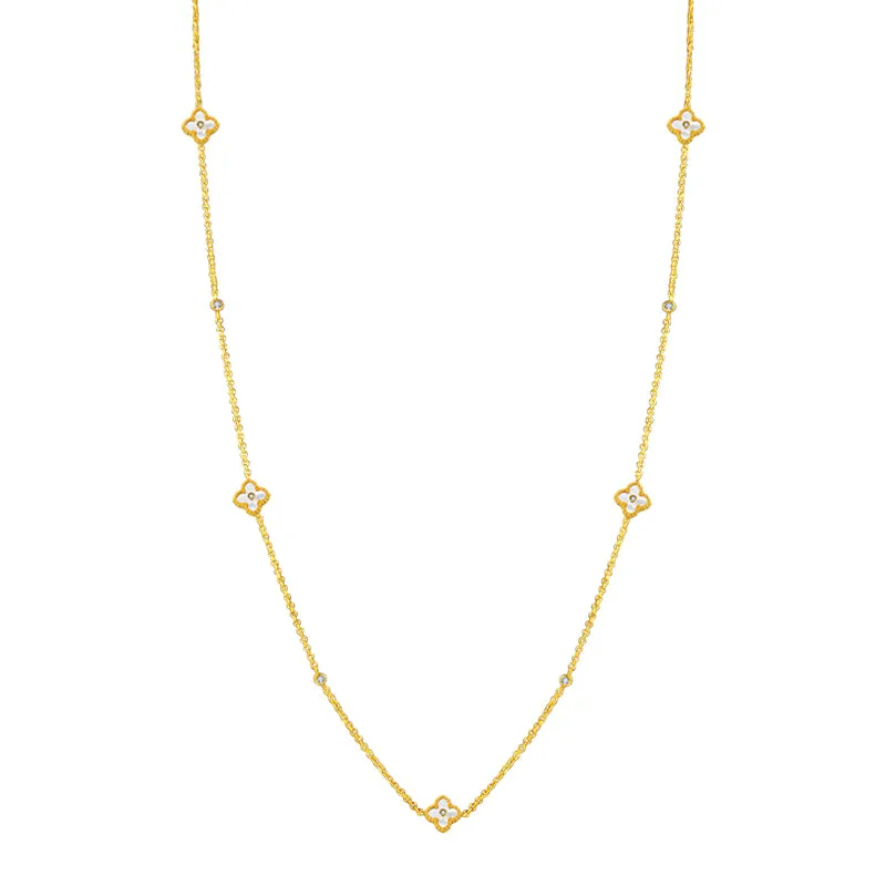 Mini Joory / Necklace Pearl Gold