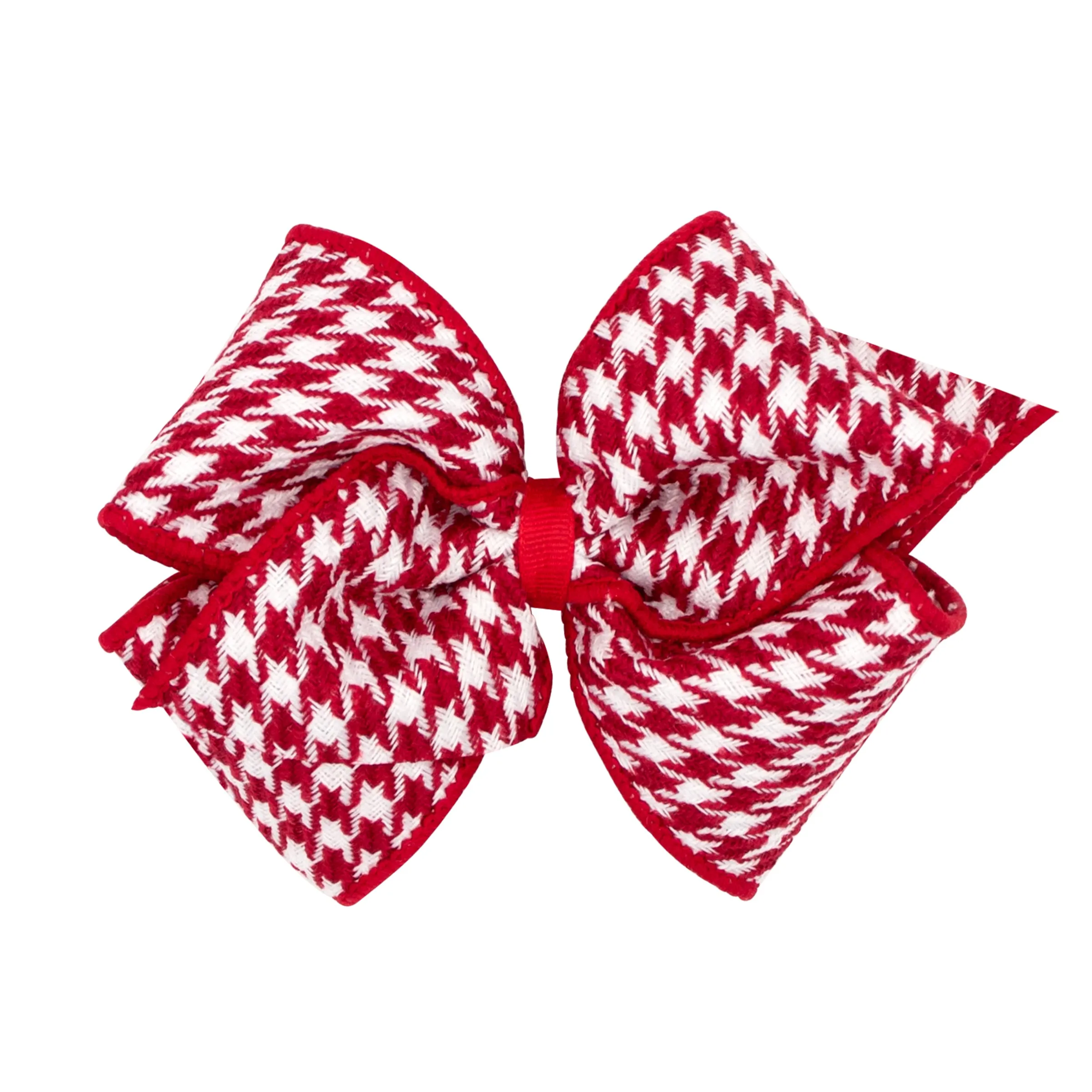 Mini King Holiday Plaid Bow on Clippie