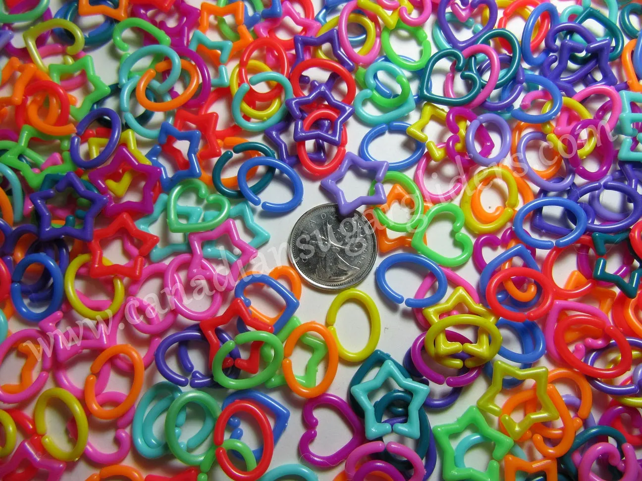 Mini Links for Charms in Various Colors