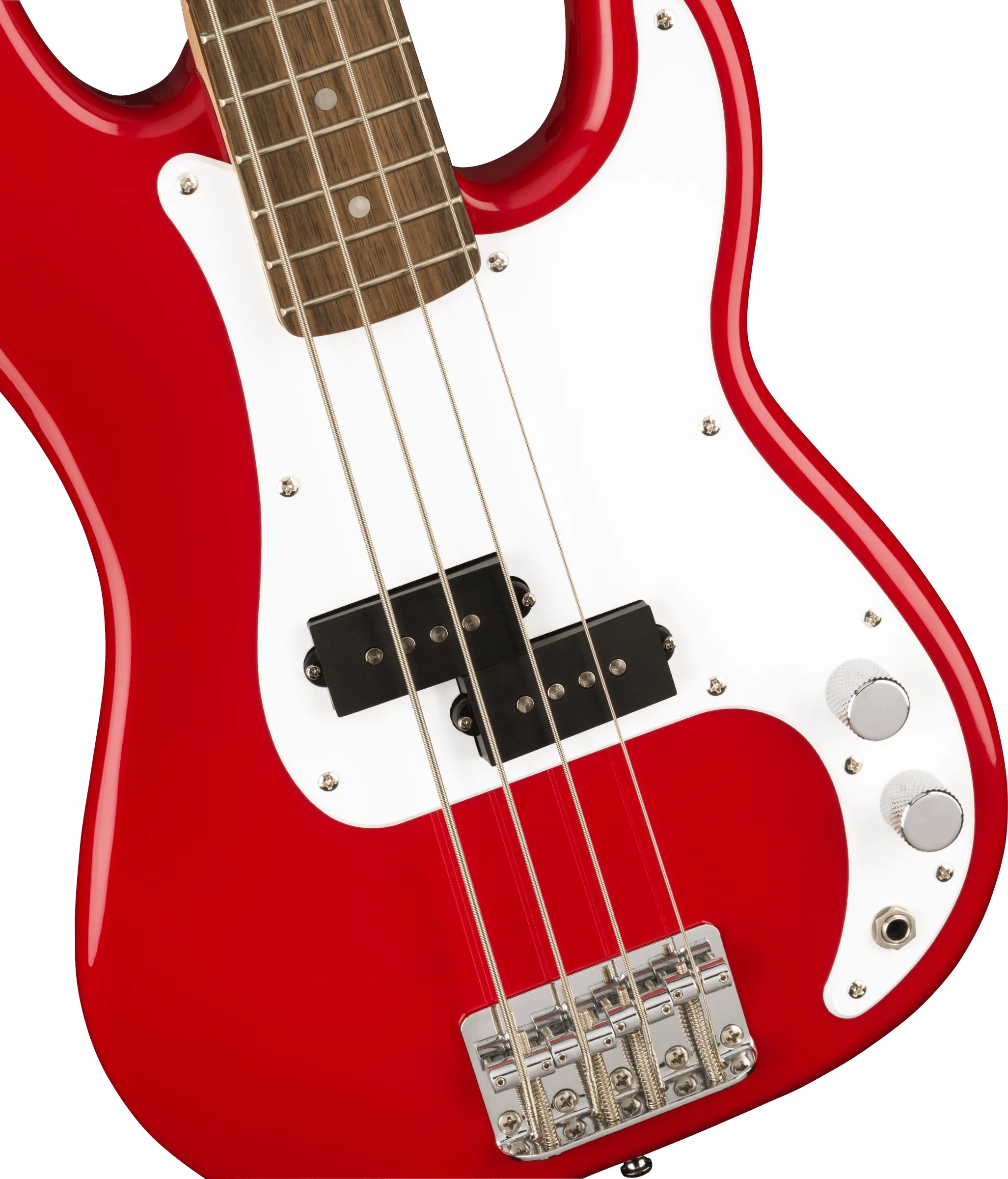 Mini Precision Bass, Laurel Fingerboard, Dakota Red
