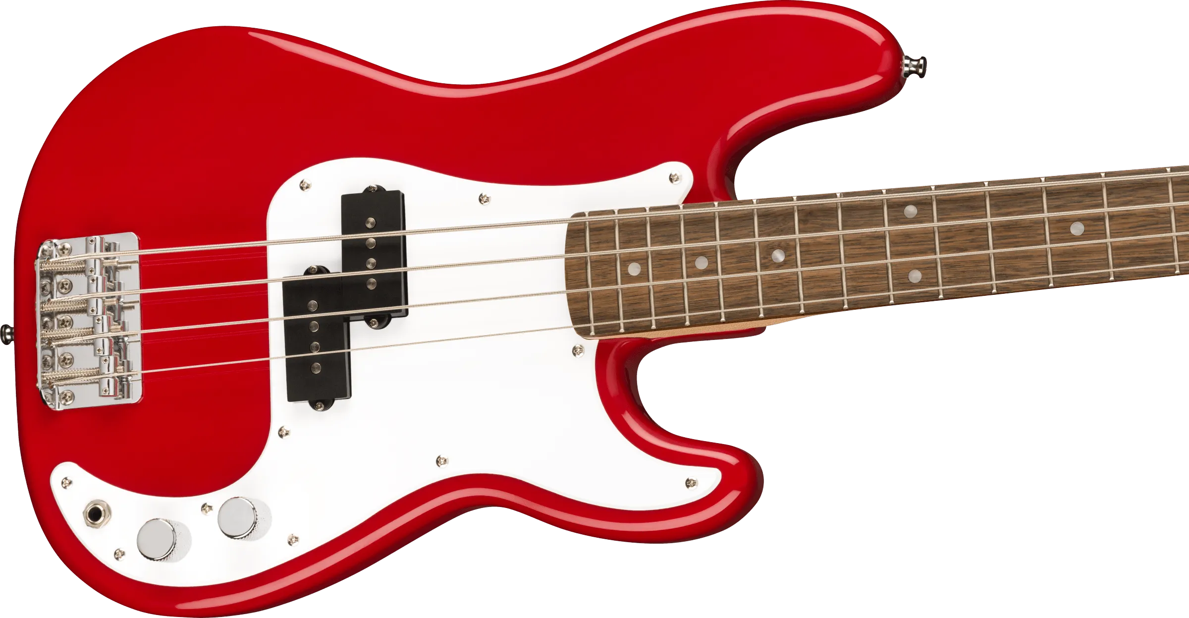 Mini Precision Bass, Laurel Fingerboard, Dakota Red