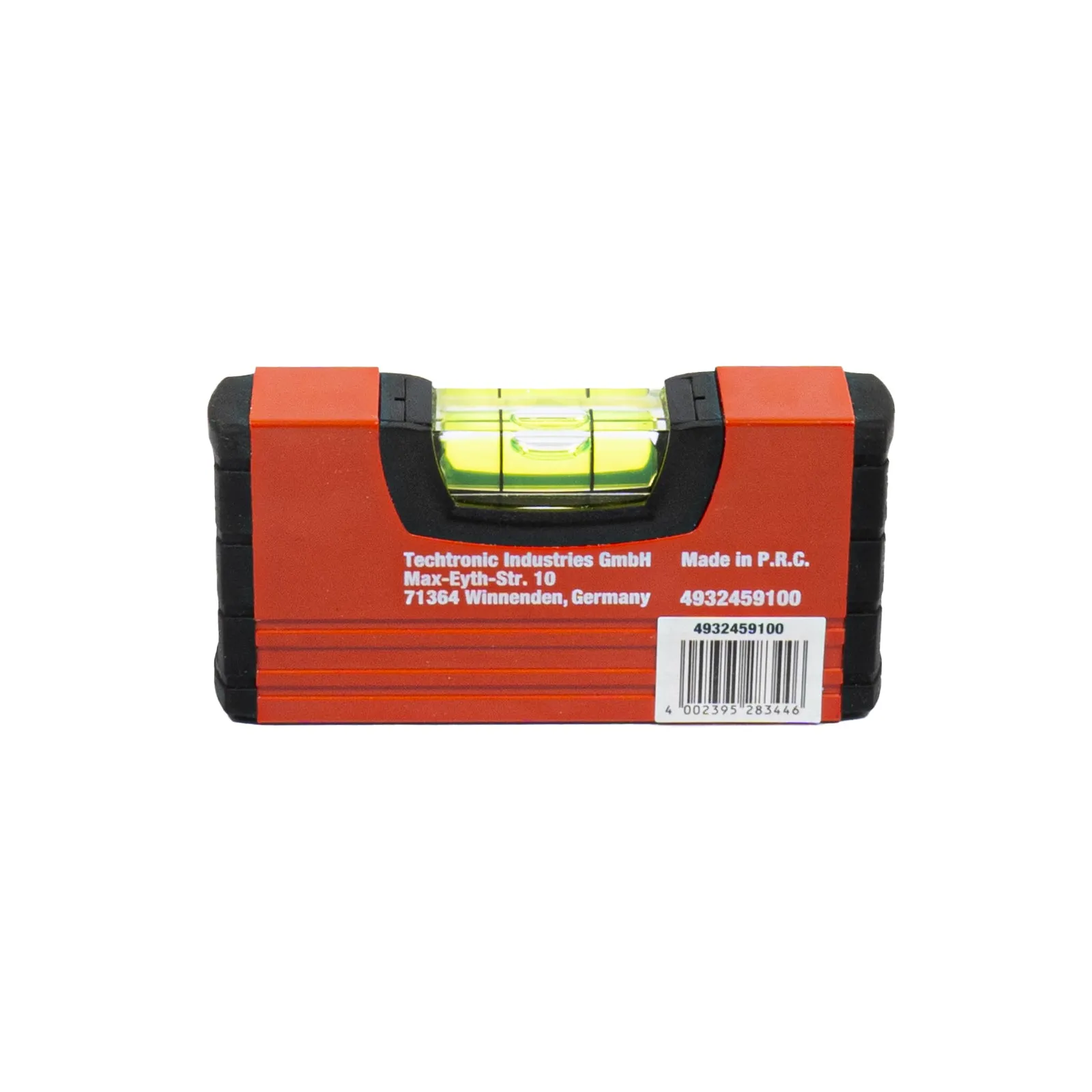 Mini Wasserwaage 10 cm (Aluminiumprofil, Acryllibelle, Stoßsicher, UV-beständig, Messgenauigkeit 0,029°)