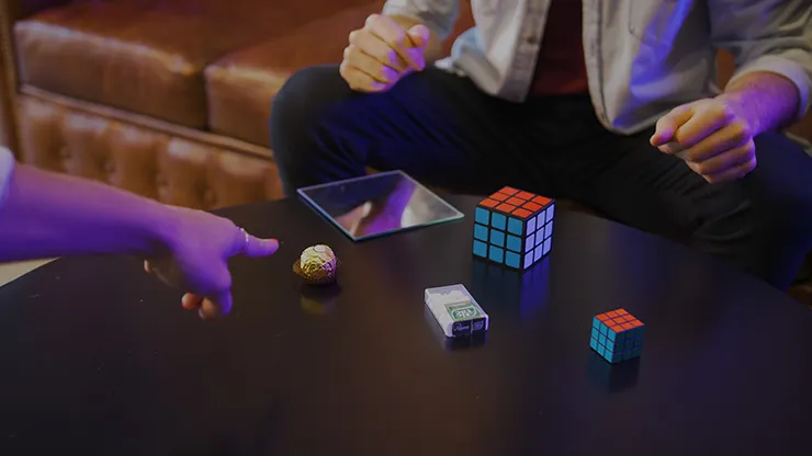 Mirror Mini Rubik Cube (Gimmick and Online Instructions) by Rodrigo Romano