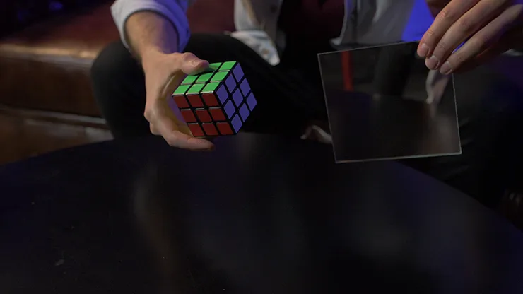 Mirror Mini Rubik Cube (Gimmick and Online Instructions) by Rodrigo Romano