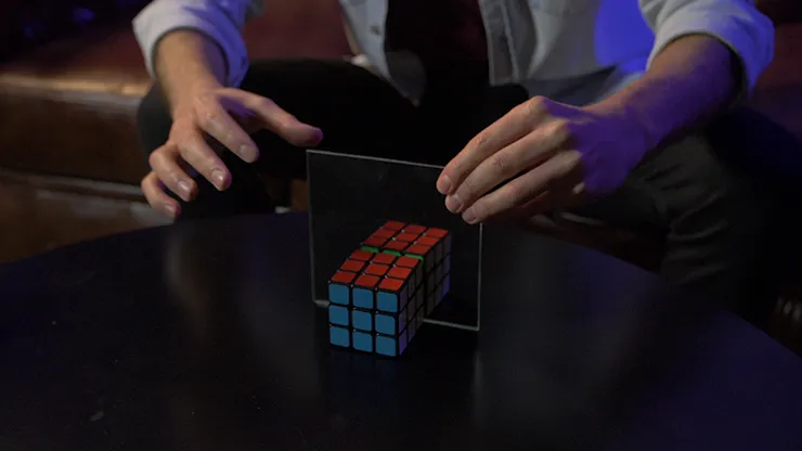 Mirror Mini Rubik Cube (Gimmick and Online Instructions) by Rodrigo Romano