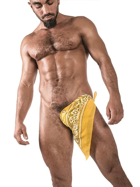 Mister B - Zakdoek - Hanky Yellow - Gele Zakdoek als code voor I like Watersport