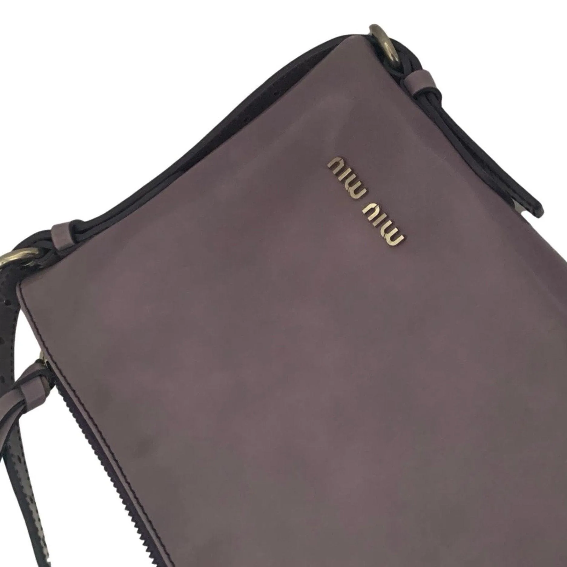 Miu Miu Lavender Shoulder Bag
