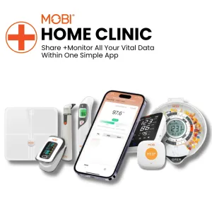 MOBI Home Clinic Health Kit With 7 Health & Living Aid Products