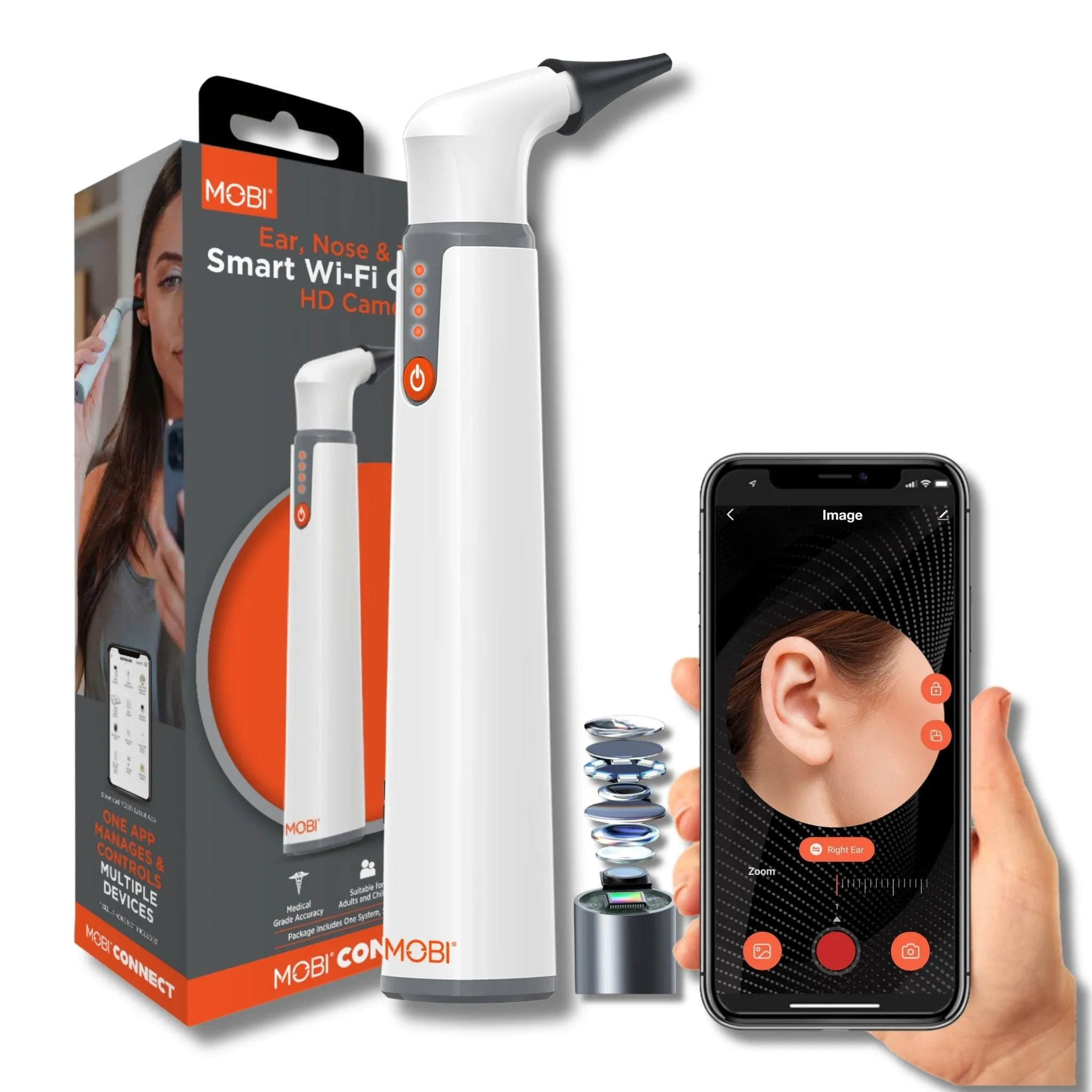 MOBI Home Clinic Health Kit With 7 Health & Living Aid Products