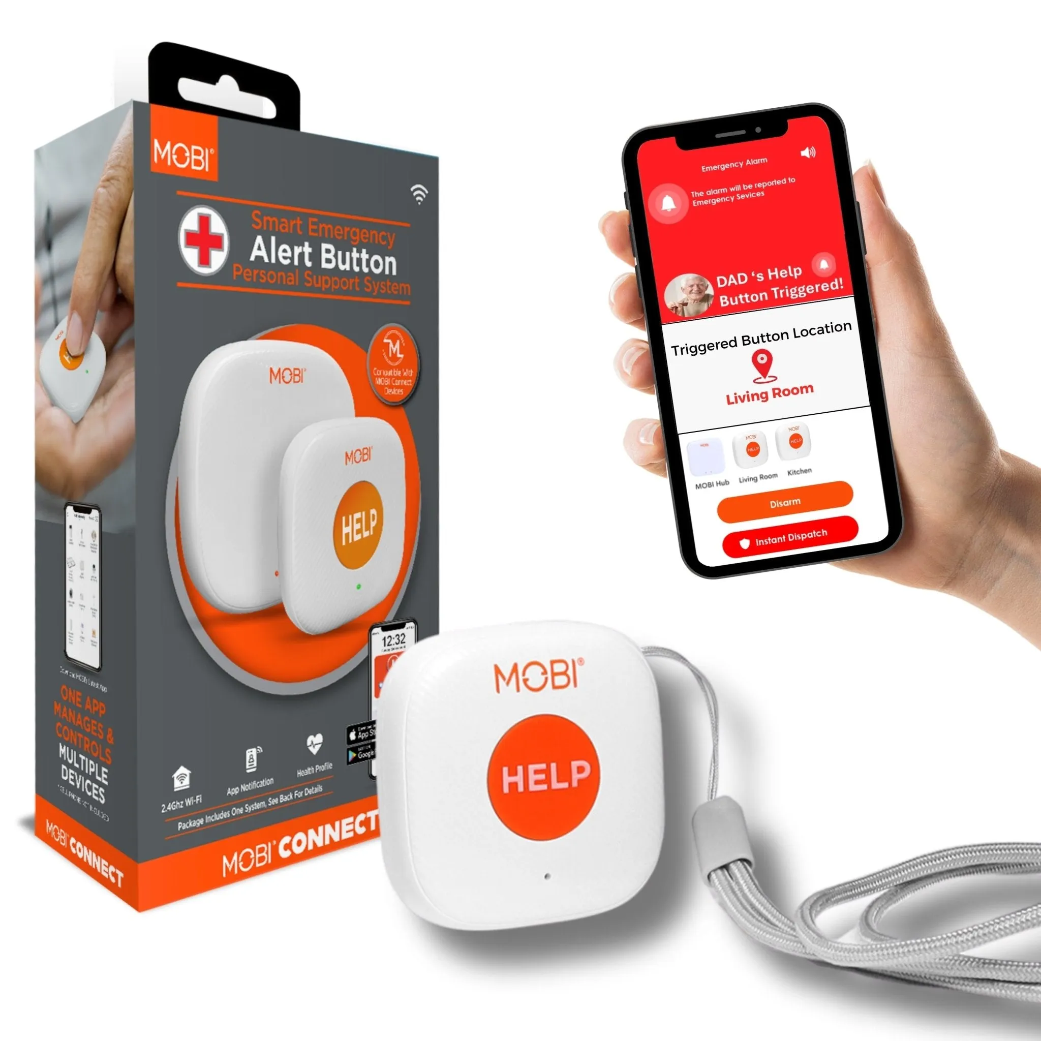 MOBI Home Clinic Health Kit With 7 Health & Living Aid Products