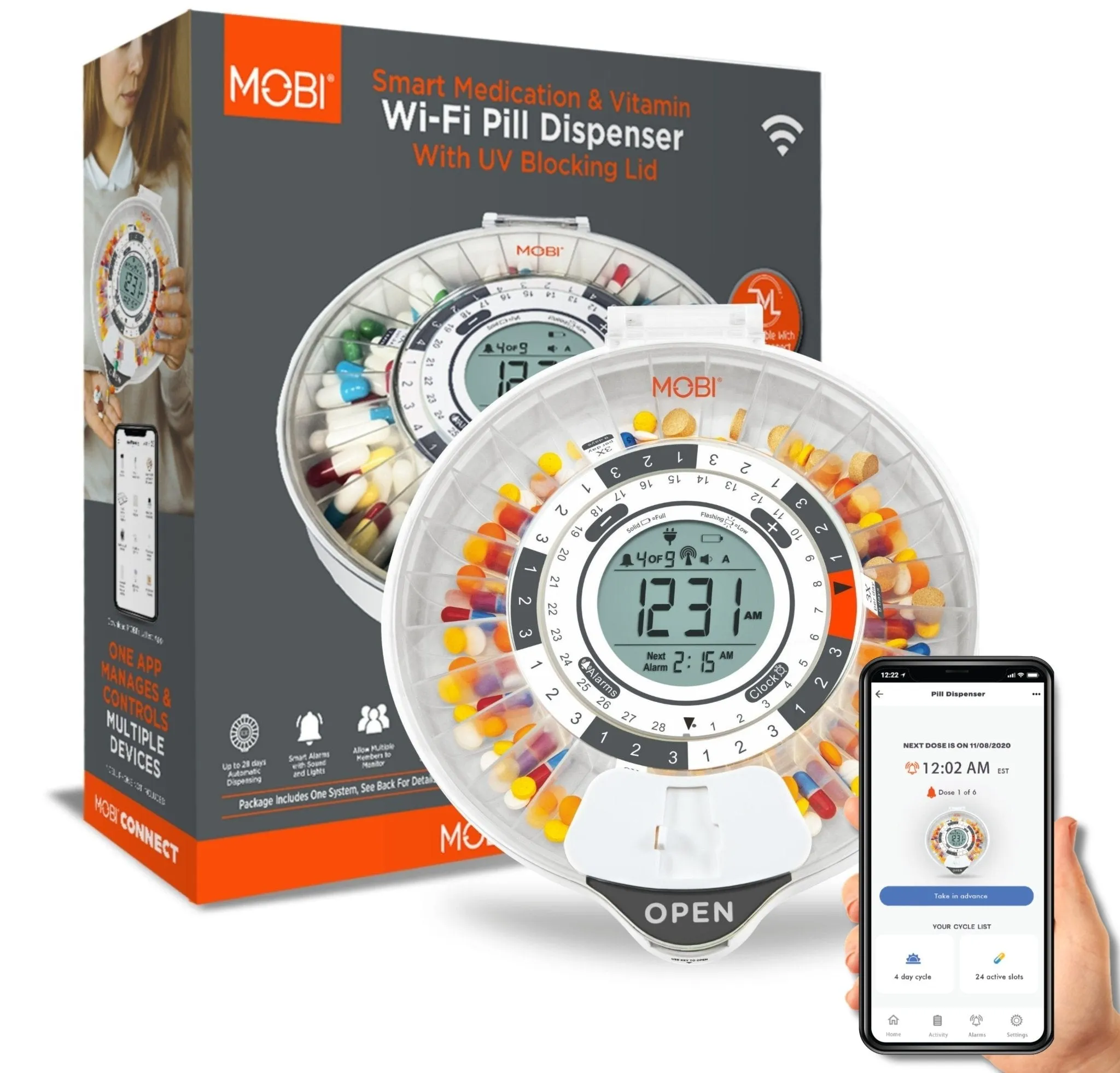 MOBI Home Clinic Health Kit With 7 Health & Living Aid Products