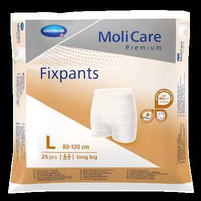 MoliCare Fixpants Long Leg 25 piece pack