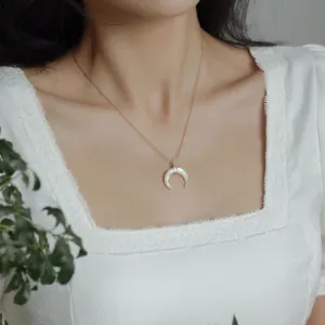 Moonlight Necklace (Solid Silver)