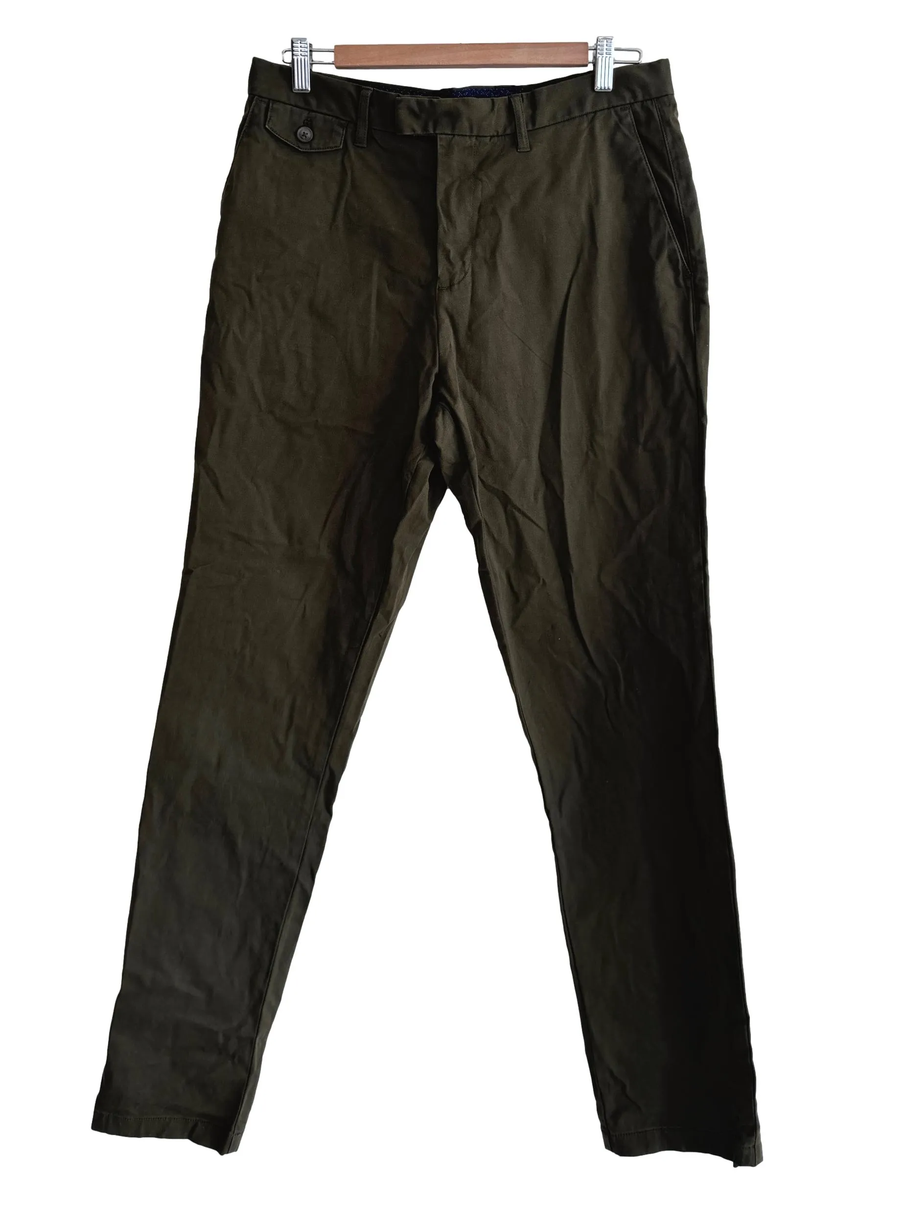 Moss Green Trousers