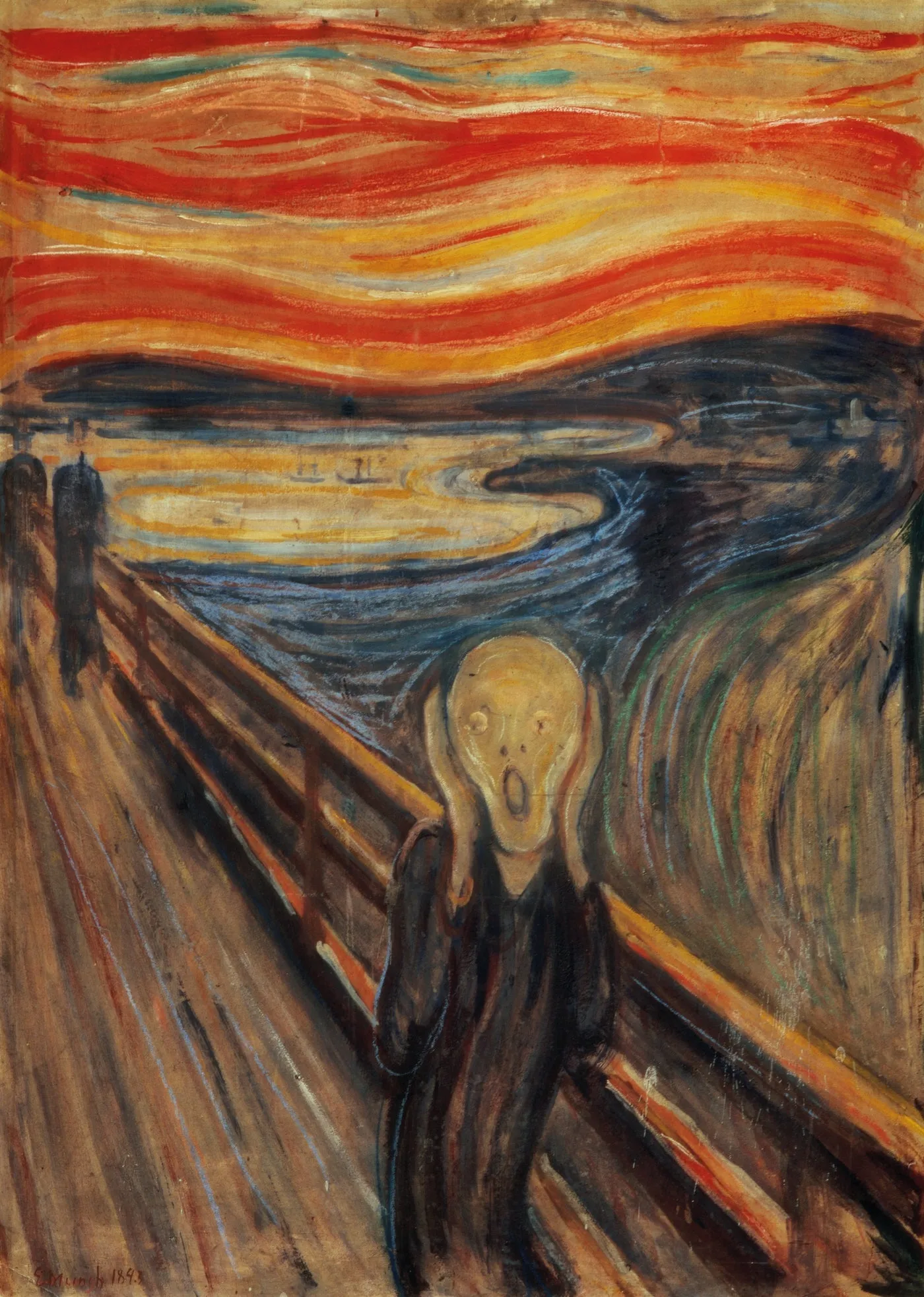 Museum Collection: Lurlo Di Munch The Scream 1000pc Compact Puzzle