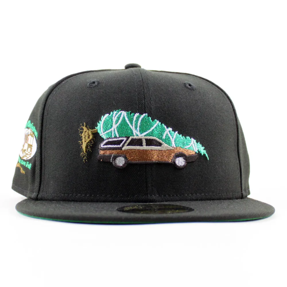 National Lampoon's Christmas Vacation 1989 New Era 59Fifty Fitted Hat (Black Green Under Brim)