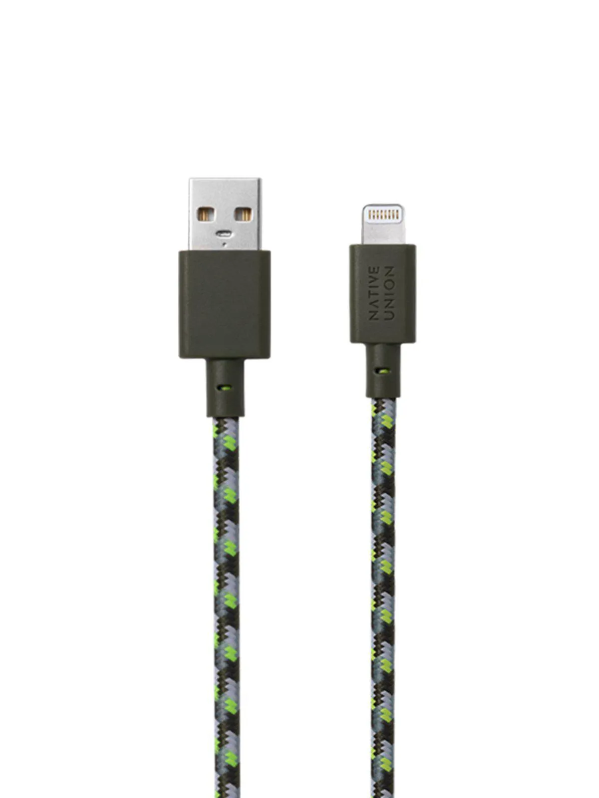Native Union x Maison Kitsuné Belt Cable Apple Lightning Green